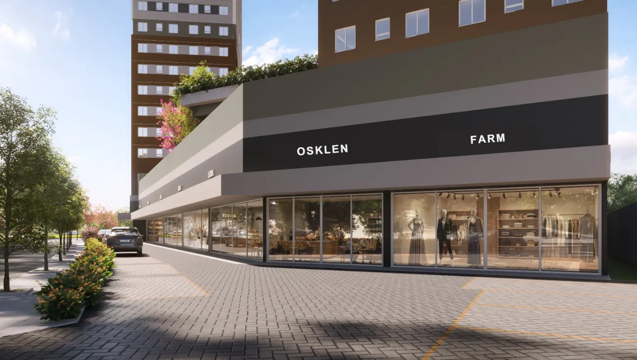 Fachada comercial — Osklen, Farm